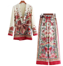 Load image into Gallery viewer, Merry Mavis Two Piece Pants | Stylish and Comfortable Set