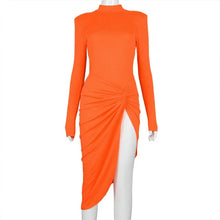 Load image into Gallery viewer, Just Ann Orange Dress | Stylish Outfit for Spring and Summer Events