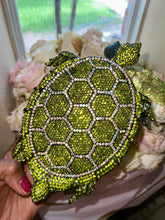 Load image into Gallery viewer, Turtle Crystal Purse | Unique &amp; Sparkling Accessory
