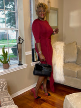 Load image into Gallery viewer, Swanky Ann Pencil Dress | Sleek &amp; Elegant Style
