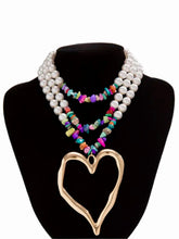 Load image into Gallery viewer, Vibrant Pearl Necklace | Elegant &amp; Timeless Accessory
