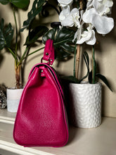 Load image into Gallery viewer, Pink Leather Bag | Stylish and Elegant Accessories
