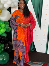 Load image into Gallery viewer, Opulent Ann Orange Set | Bold and Stylish Fashion
