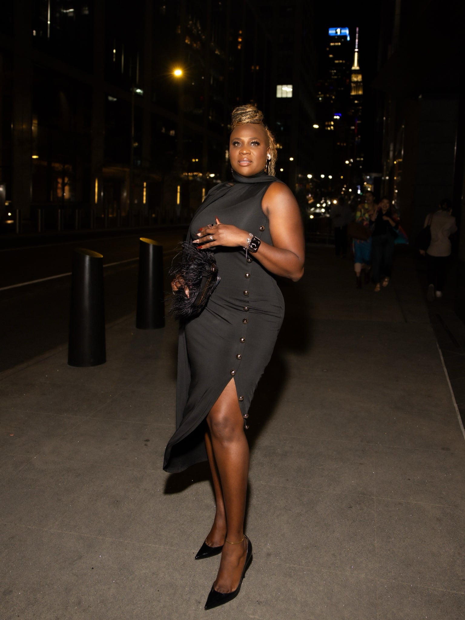 Black Modest Dress