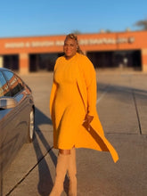 Load image into Gallery viewer, Monday Ann Yellow Sweater Dress | Cozy and Stylish Fashion
