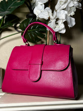 Load image into Gallery viewer, Pink Leather Bag | Stylish and Elegant Accessories
