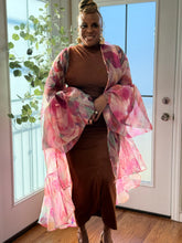 Load image into Gallery viewer, Blooming Ann Organza Piece | Elegant &amp; Feminine Design
