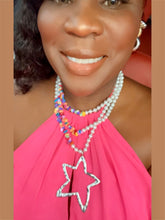 Load image into Gallery viewer, Vibrant Pearl Necklace | Elegant &amp; Timeless Accessory
