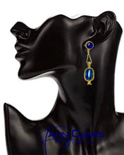 Load image into Gallery viewer, Royally Blue Earrings | Elegant and Bold Jewelry
