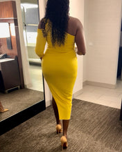 Load image into Gallery viewer, Vital Ann Yellow Dress | Bright &amp; Stylish Outfit
