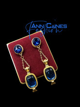 Load image into Gallery viewer, Royally Blue Earrings | Elegant and Bold Jewelry
