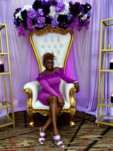 Load image into Gallery viewer, Royal Ann Ruffled Shoulder Dress | Elegant and Stylish Fashion
