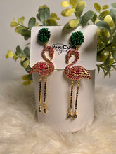 Load image into Gallery viewer, Flamingo Pink Earrings | Stylish Earrings
