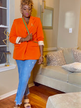 Load image into Gallery viewer, Blazed Ann Double-Breasted Lined Blazer | Classic &amp; Stylish
