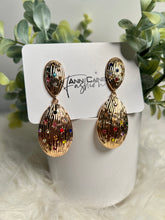 Load image into Gallery viewer, Jeweled Oval Earrings | Elegant and Timeless Jewelry
