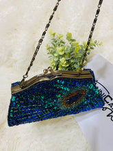 Load image into Gallery viewer, Peacock Clutch | Elegant and Vibrant Evening Accessory
