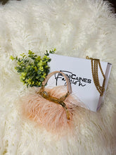 Load image into Gallery viewer, Feathered Clutch | Elegant &amp; Glamorous Evening Accessory
