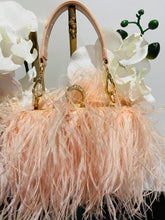 Load image into Gallery viewer, Feathered Clutch | Elegant &amp; Glamorous Evening Accessory
