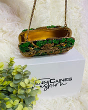 Load image into Gallery viewer, Rain Forest Crystal Purse | Elegant and Unique Handbag
