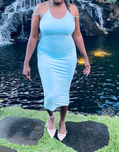Load image into Gallery viewer, Warm Tiffani Spaghetti Strap Dress | Stylish &amp; Comfortable
