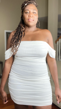 Load image into Gallery viewer, Carols of Snow | Beautiful Bodycon Party Dress
