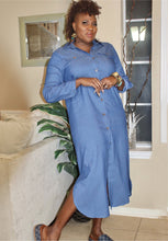 Load image into Gallery viewer, Beautiful Dimple Maxi Dress | Graceful &amp; Flowy Style
