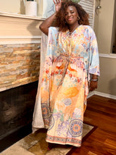 Load image into Gallery viewer, Flowing Ann Kaftan Maxi Dress | Elegant and Comfortable
