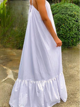 Load image into Gallery viewer, Blooming Rose White Maxi Dress | Elegant &amp; Timeless
