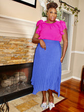 Load image into Gallery viewer, Glam Mavis Double Flutter Sleeve Top | Stylish and Feminine Top
